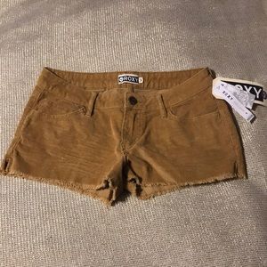 🔥NWT🔥 Roxy Corduroy Cut Off Shorts